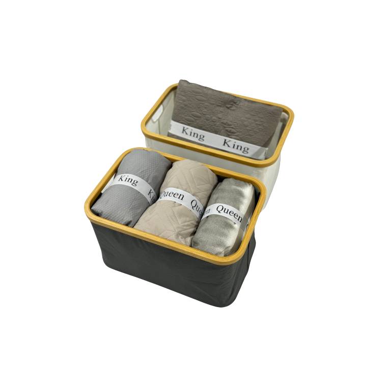 Foldable Fabric Storage Bins