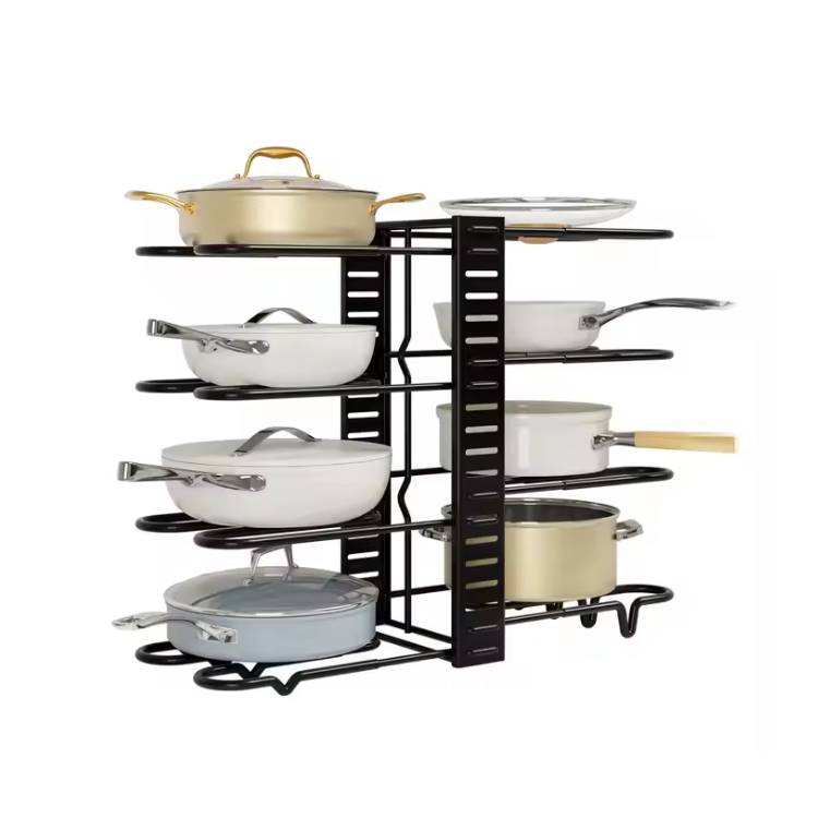 Adjustable Metal Cabinet Organizer