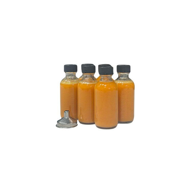 12pc Glass Ginger Shot Bottles