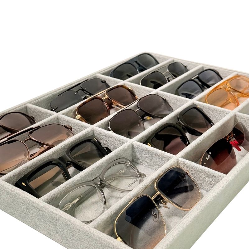 15-Slot Sunglasses Organizer