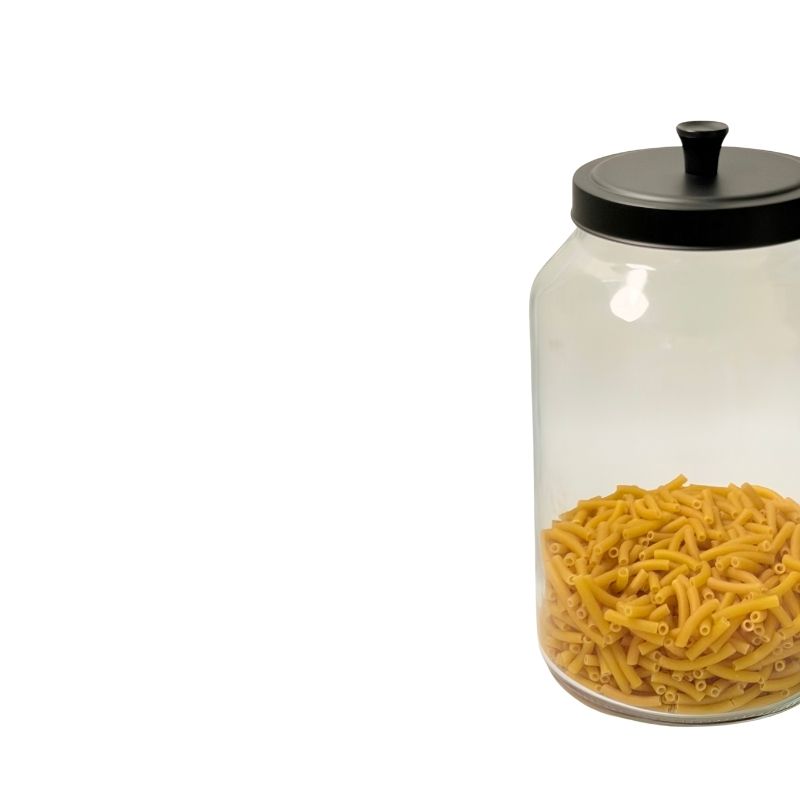 3.9L Black Lid Canister