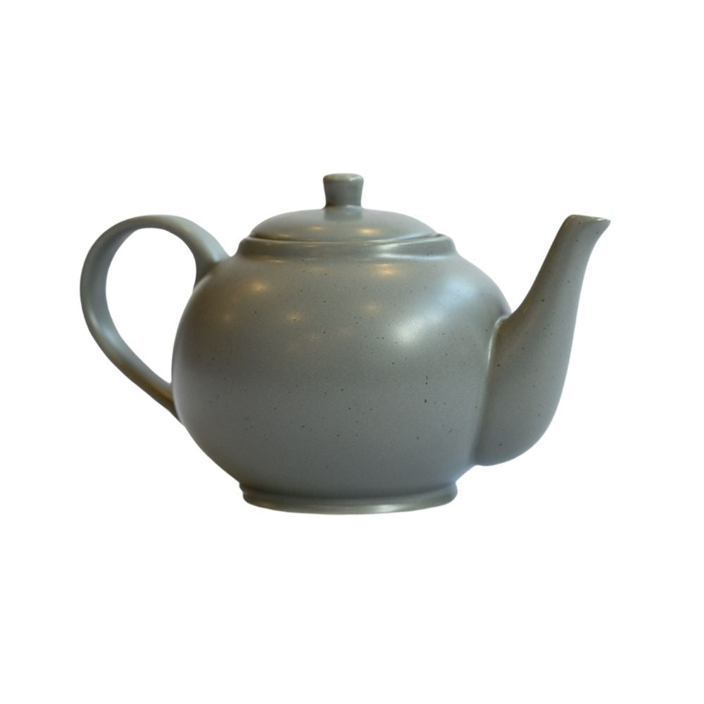 Gray Ceramic Teapot