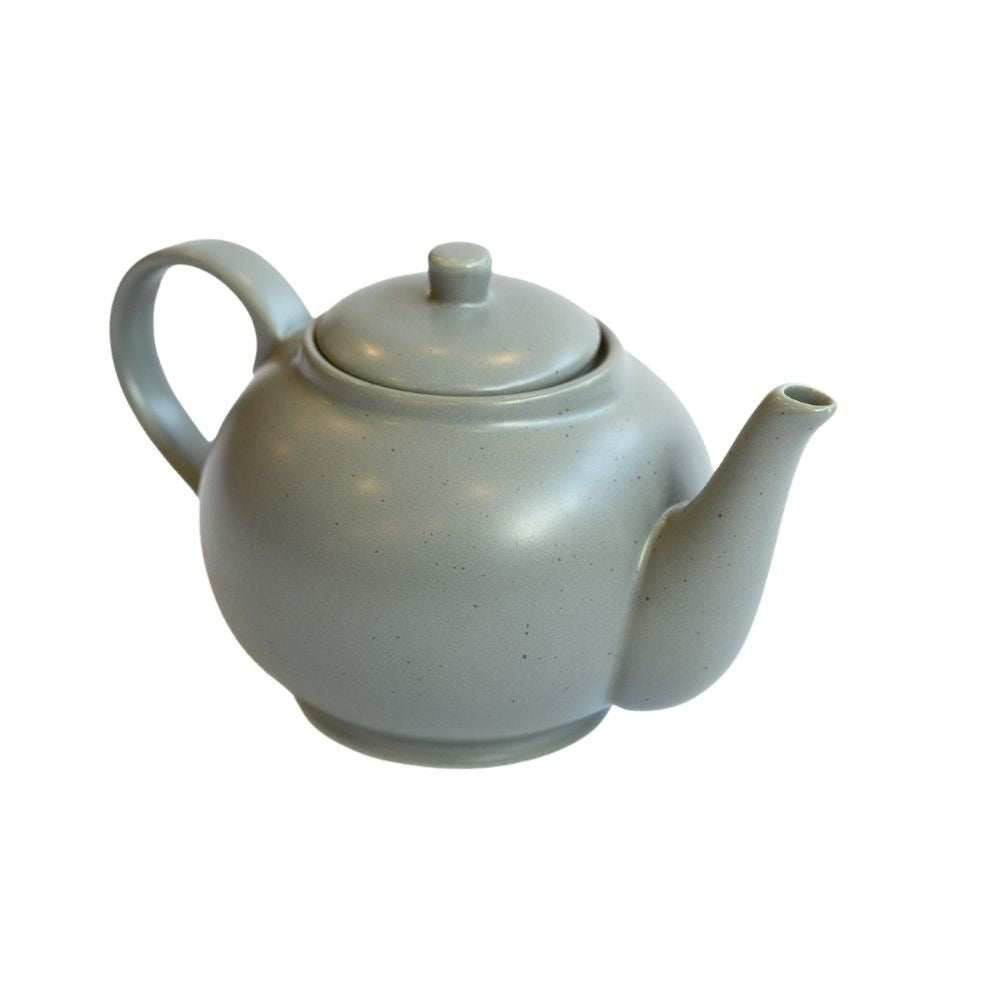 Gray Ceramic Teapot