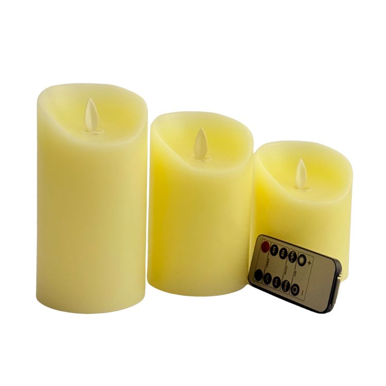 3pc LED Candles