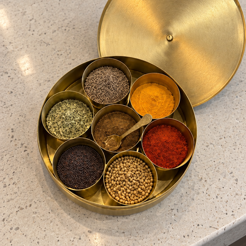 Stainless Steel Masala Box