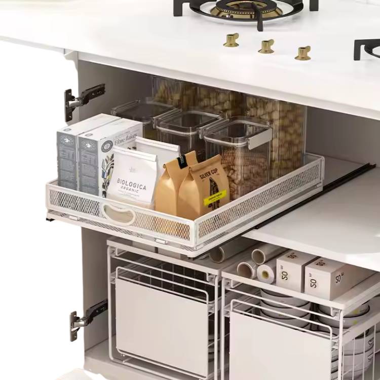 Mesh Pull-Out Drawer Organizer