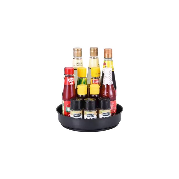 Black Metal Lazy Susan